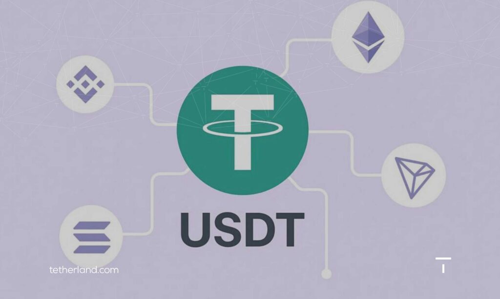 انتخاب شبکه انتقال USDT